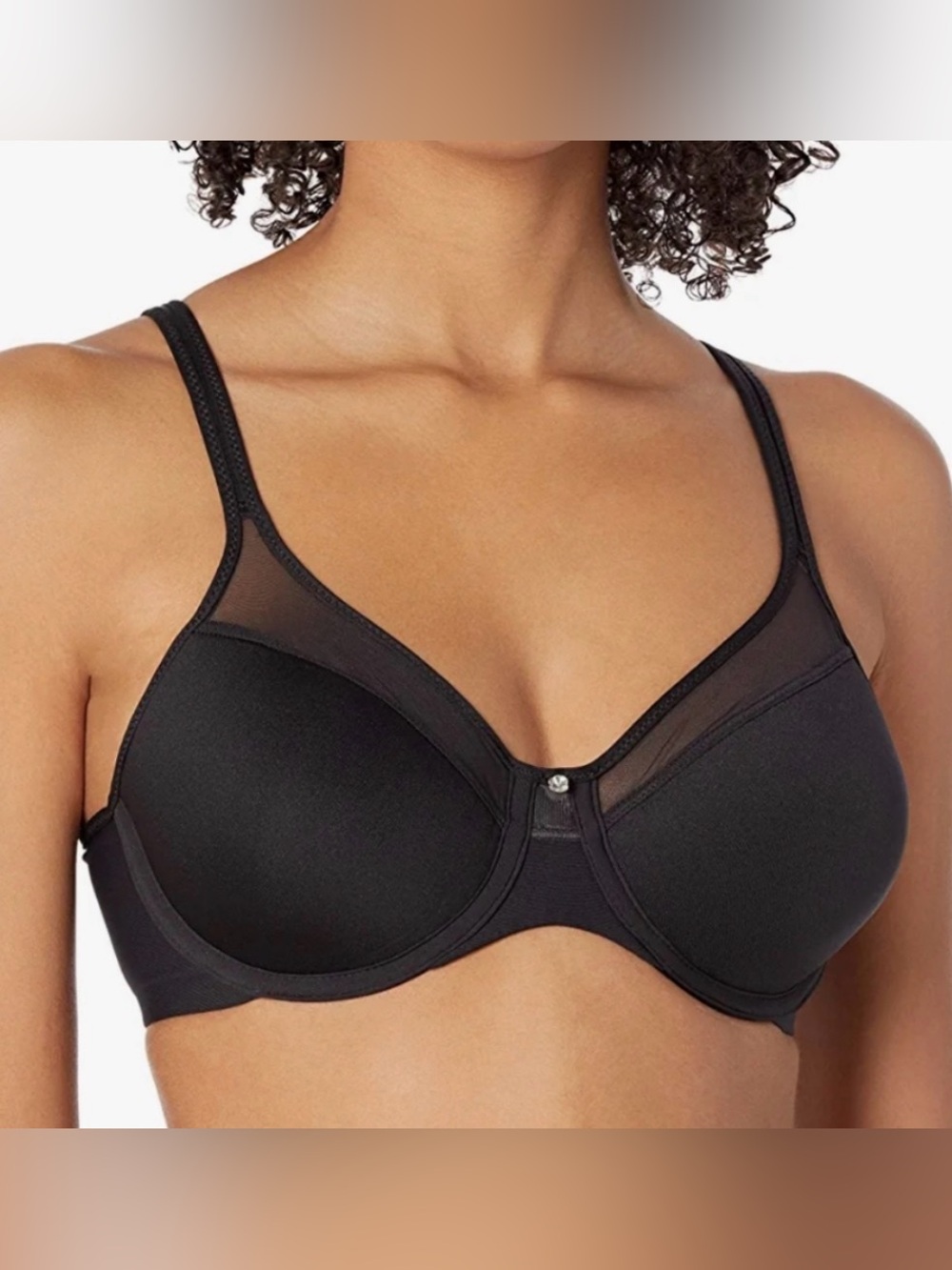 Bali One Smooth U Ultra Light Convertible Full Coverage Bra, 36B ,with extender